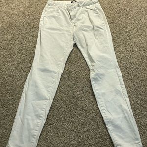 white skinny jeans